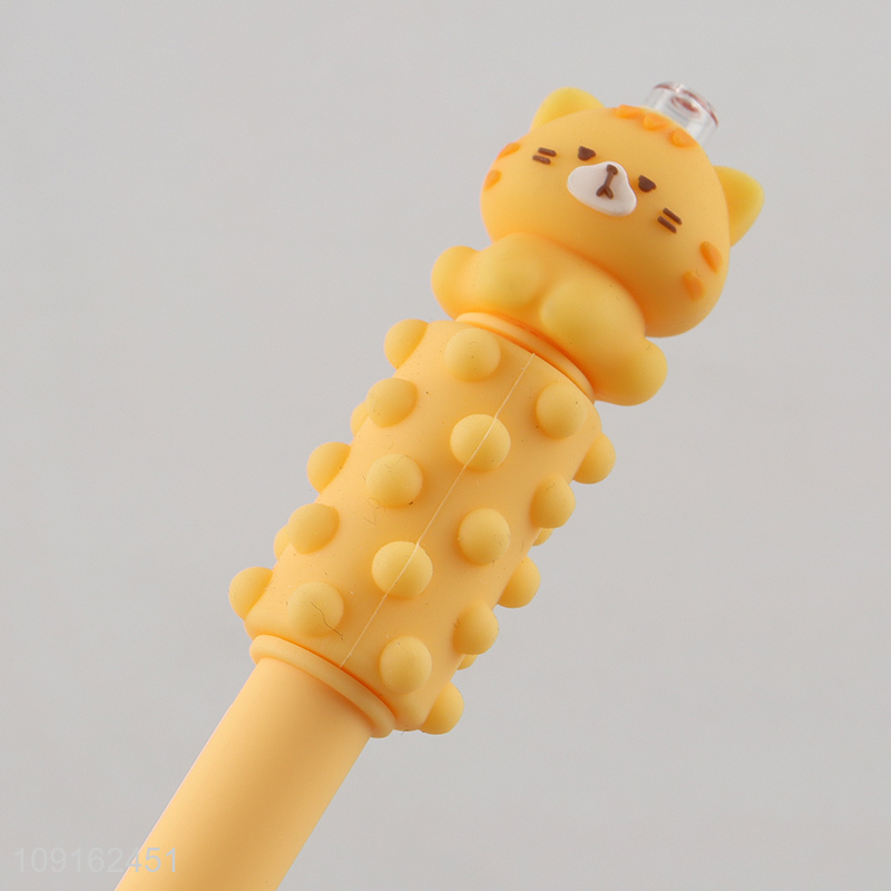 Factory wholesale cartoon students cat diary massage ballpen