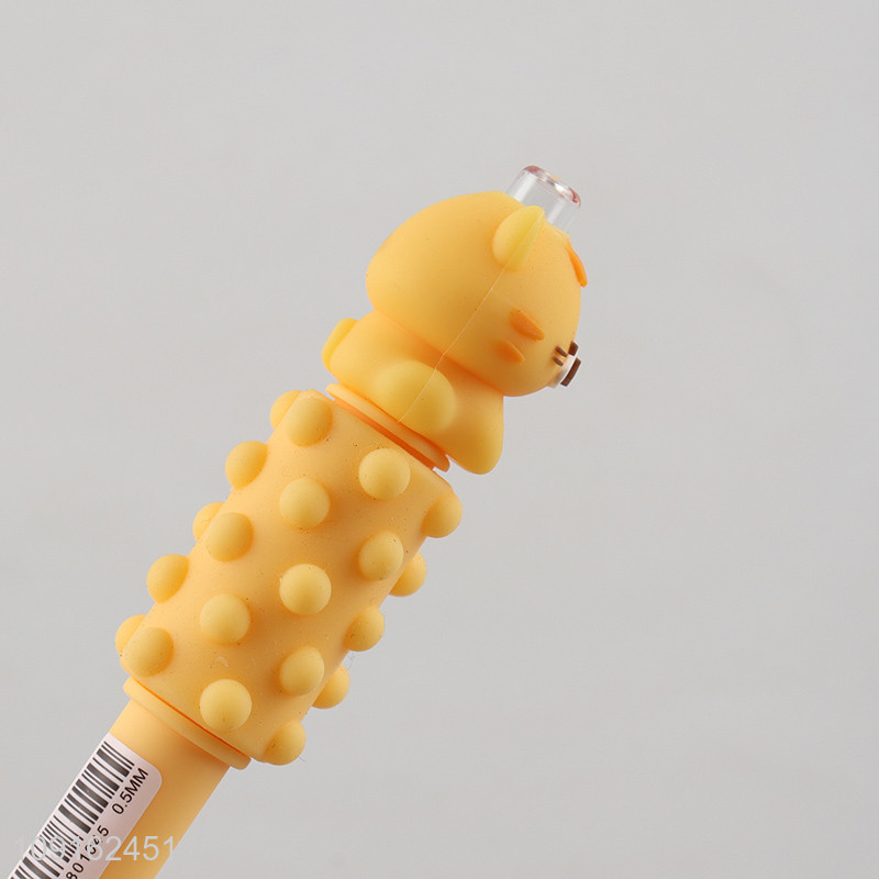 Factory wholesale cartoon students cat diary massage ballpen
