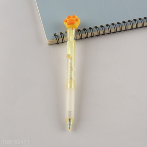 China wholesale school office cat paw erasable pen