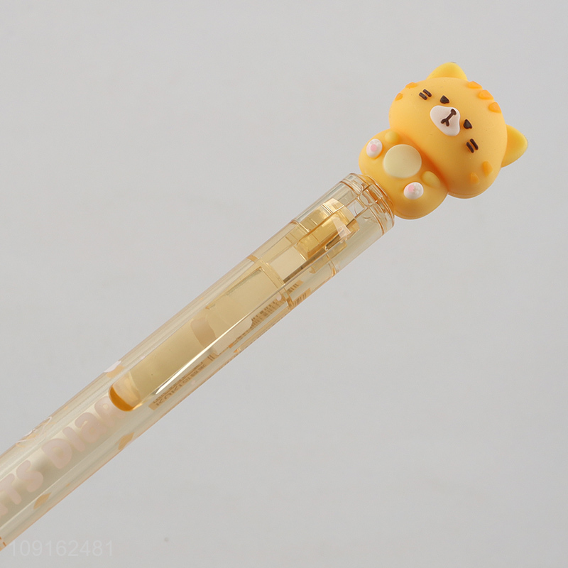 Hot selling school students writing cat diaryerasable pen