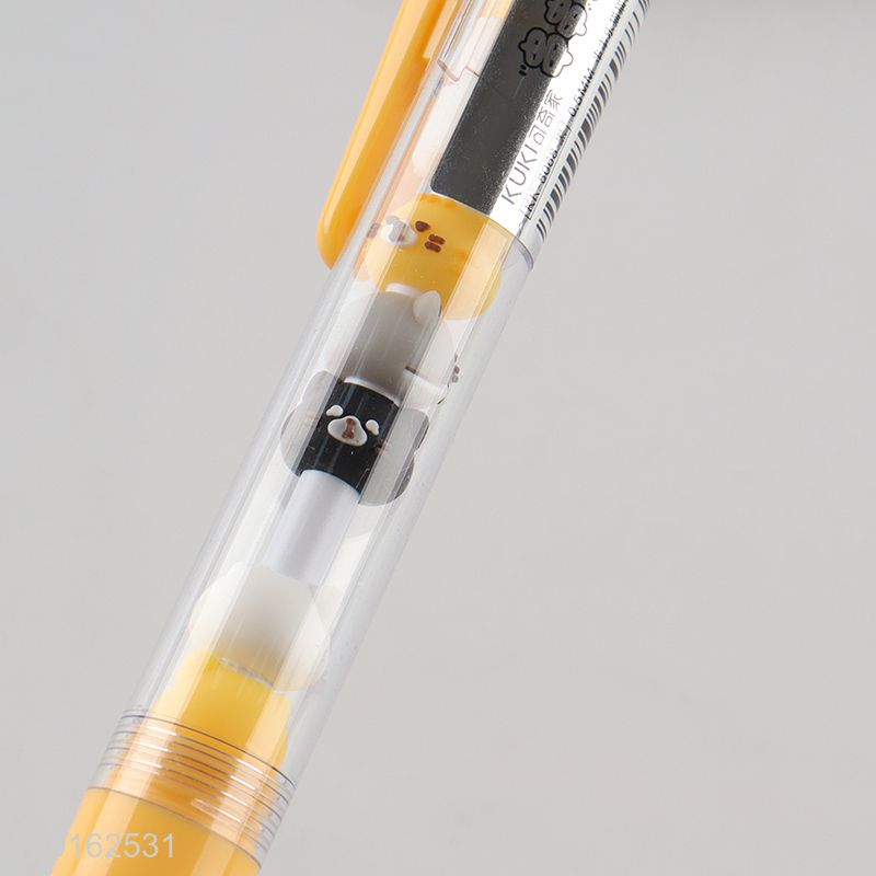 Good quality cartoon cat diary string pen gel pen for sale