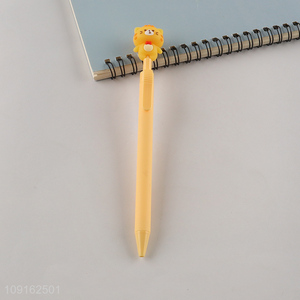 Yiwu market cartoon cat diary side press gel pen for school office