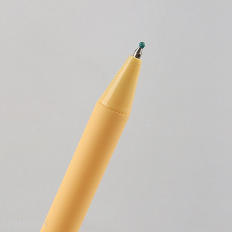 Yiwu market cartoon cat diary side press gel pen for school office