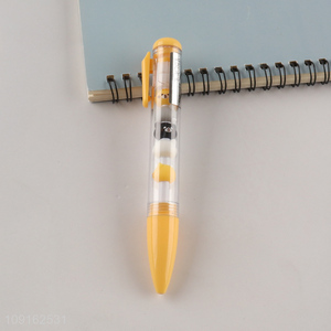 Good quality cartoon cat diary string pen gel pen for sale