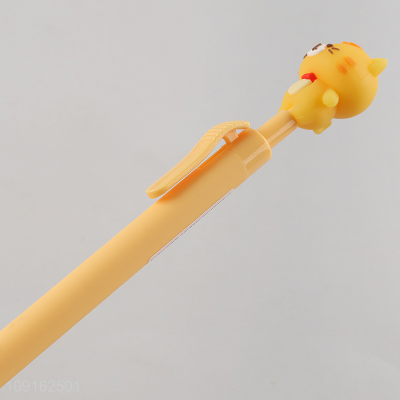 Yiwu market cartoon cat diary side press gel pen for school office