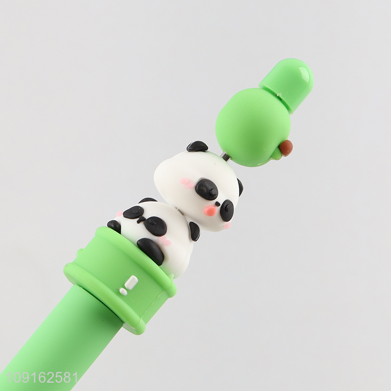 Wholesale from china cartoon panda deligent panda string pen