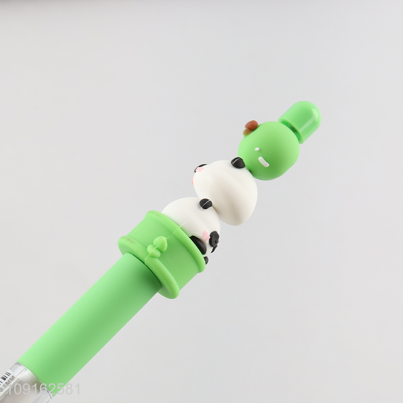 Wholesale from china cartoon panda deligent panda string pen