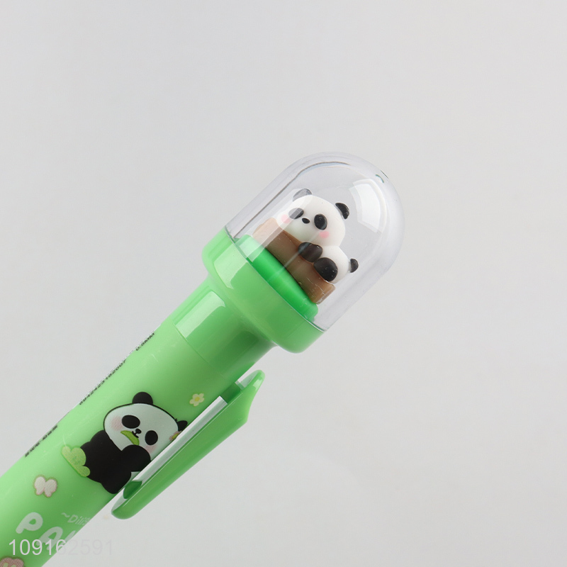 Hot products cartoon panda school kids deligent panda landscape pen