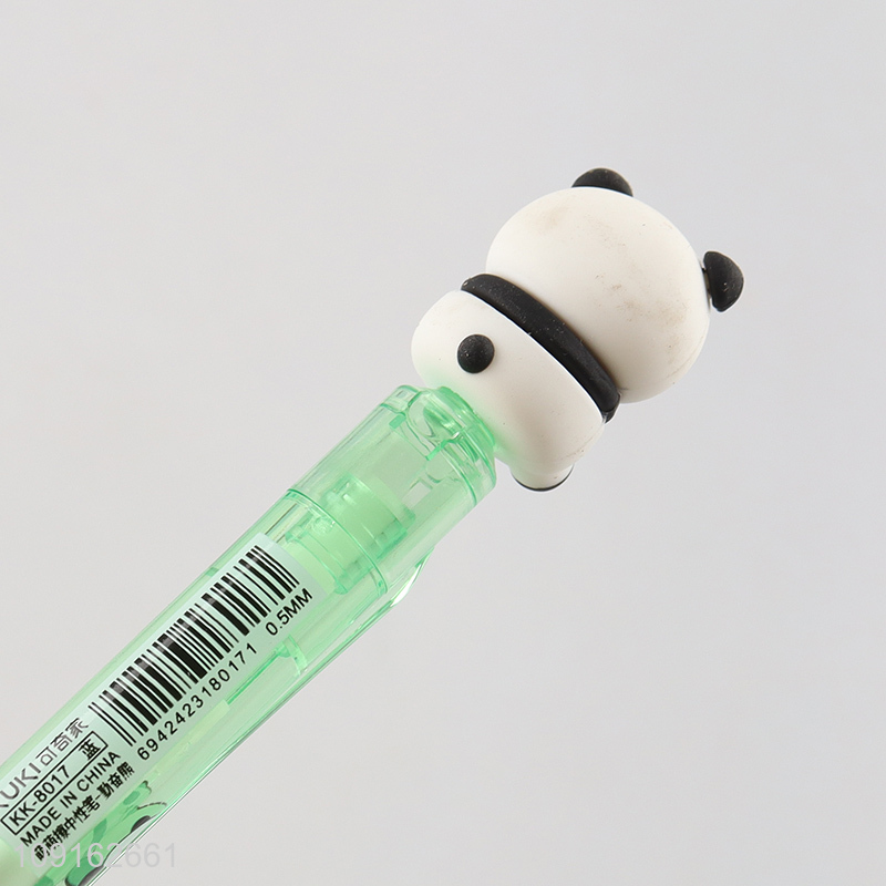 Hot products school students panda erasable pen gel pen