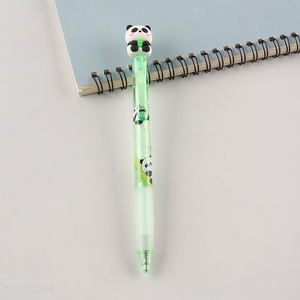Hot products school students panda erasable pen gel pen