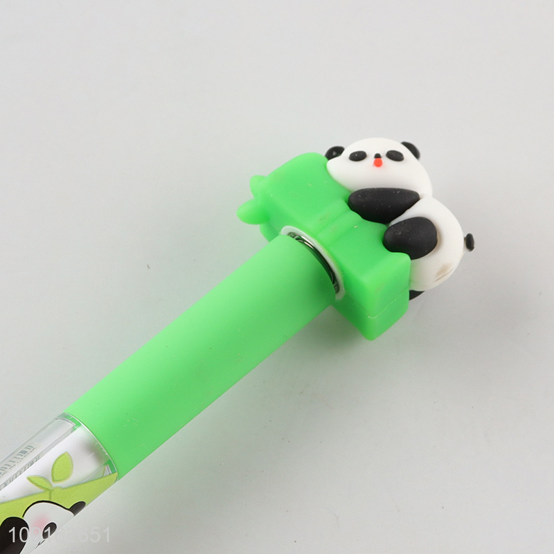 Best sale cartoon deligent panda decompression pen for school office