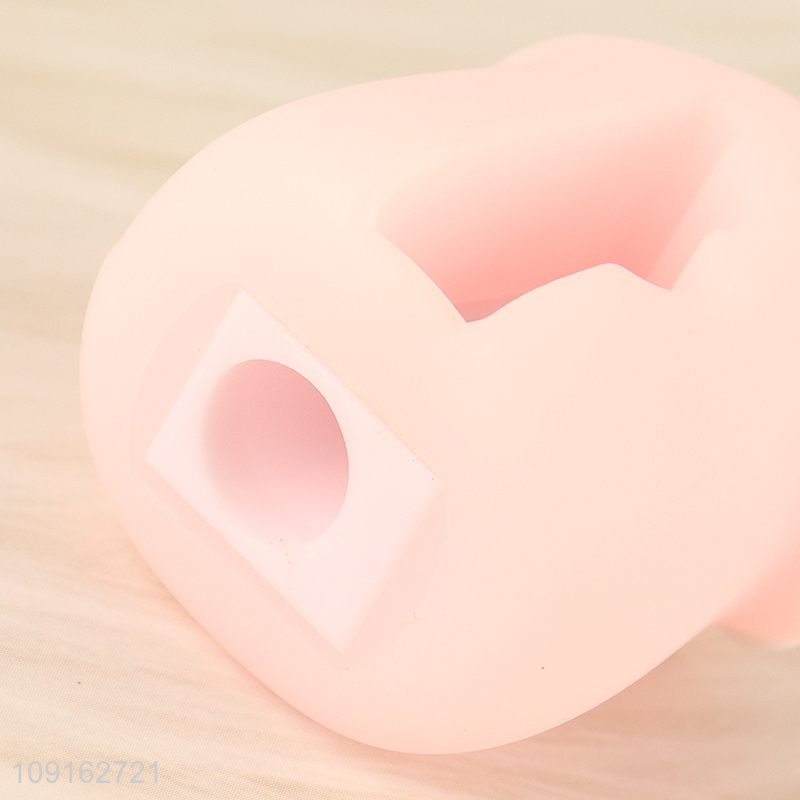 Low price pink cute cat paw pencil sharpener for sale