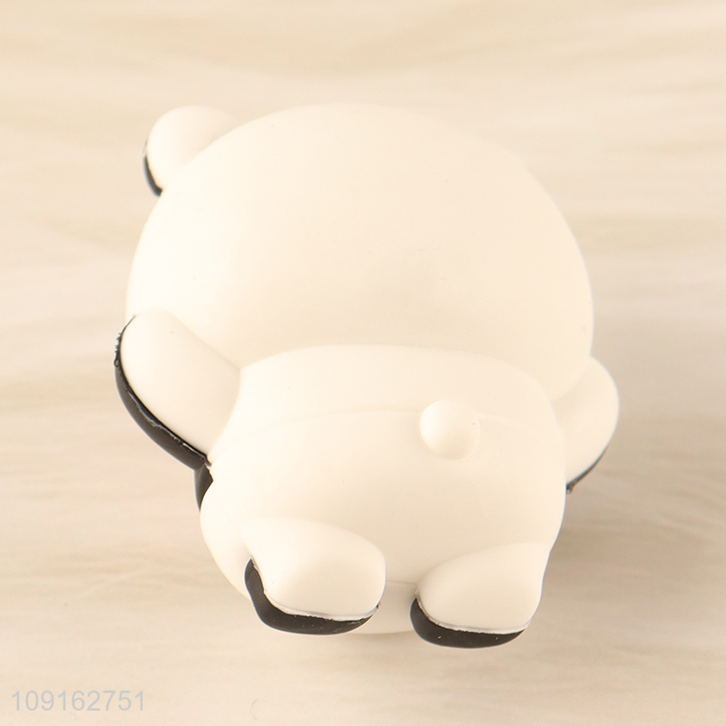 Low price cartoon deligent panda 3D eraser for school stationery