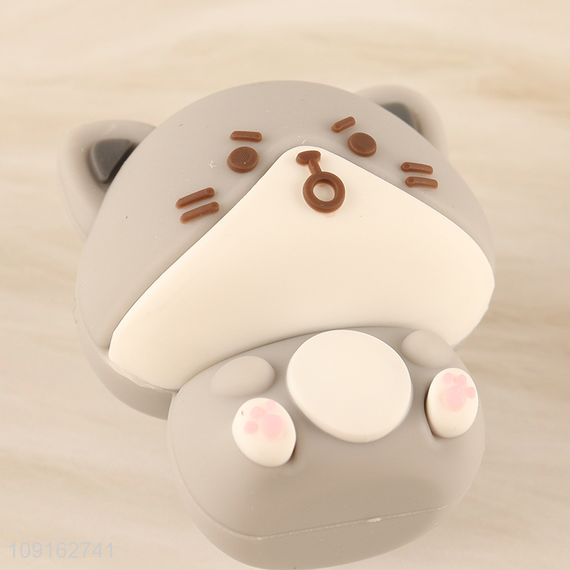 China wholesale cartoon cat diary 3D eraser for school kids