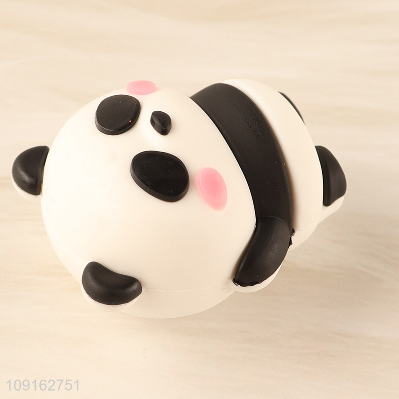 Low price cartoon deligent panda 3D eraser for school stationery