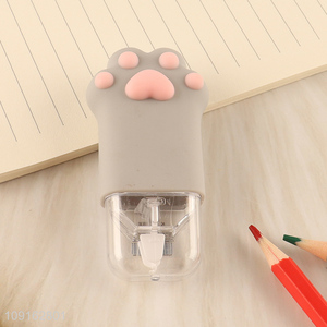 China supplier cartoon cat paw correction tape for stationery