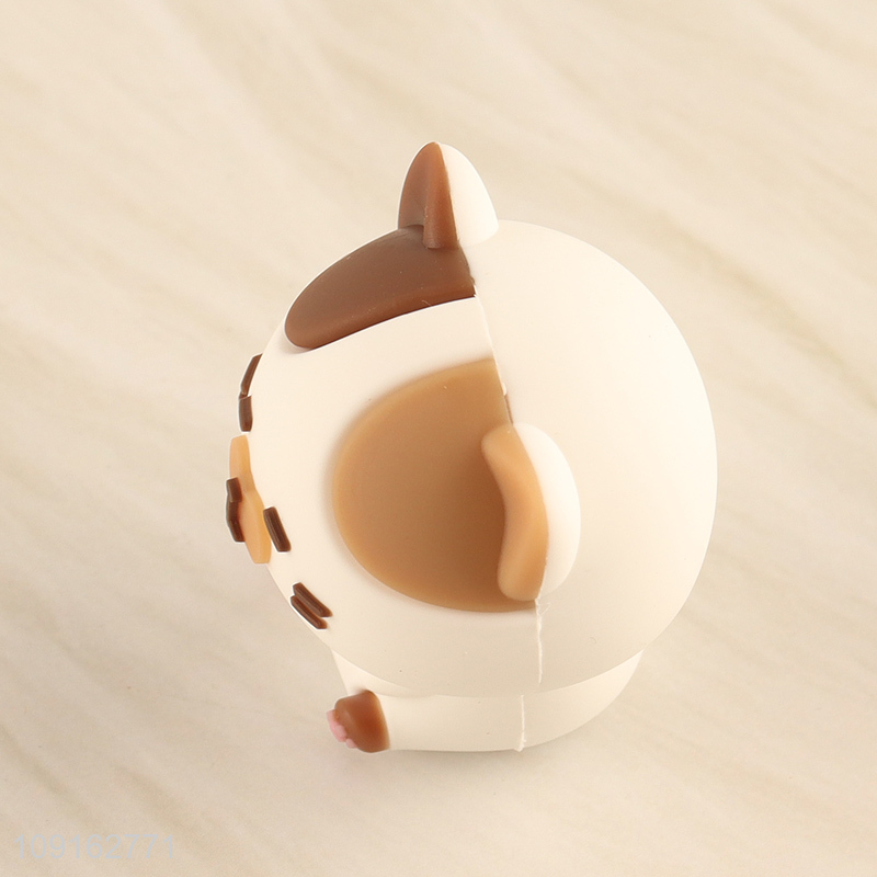 Good selling cartoon school stationery cat diary 3D eraser