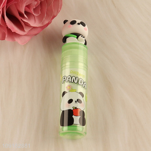 Hot products deligent panda lipstick eraser for school students