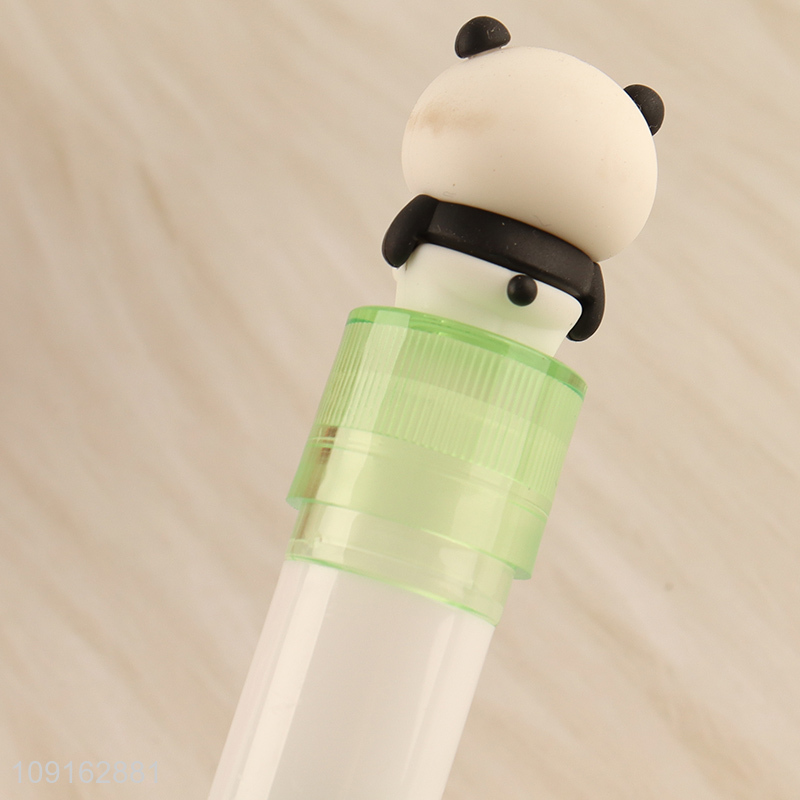 Hot products deligent panda lipstick eraser for school students