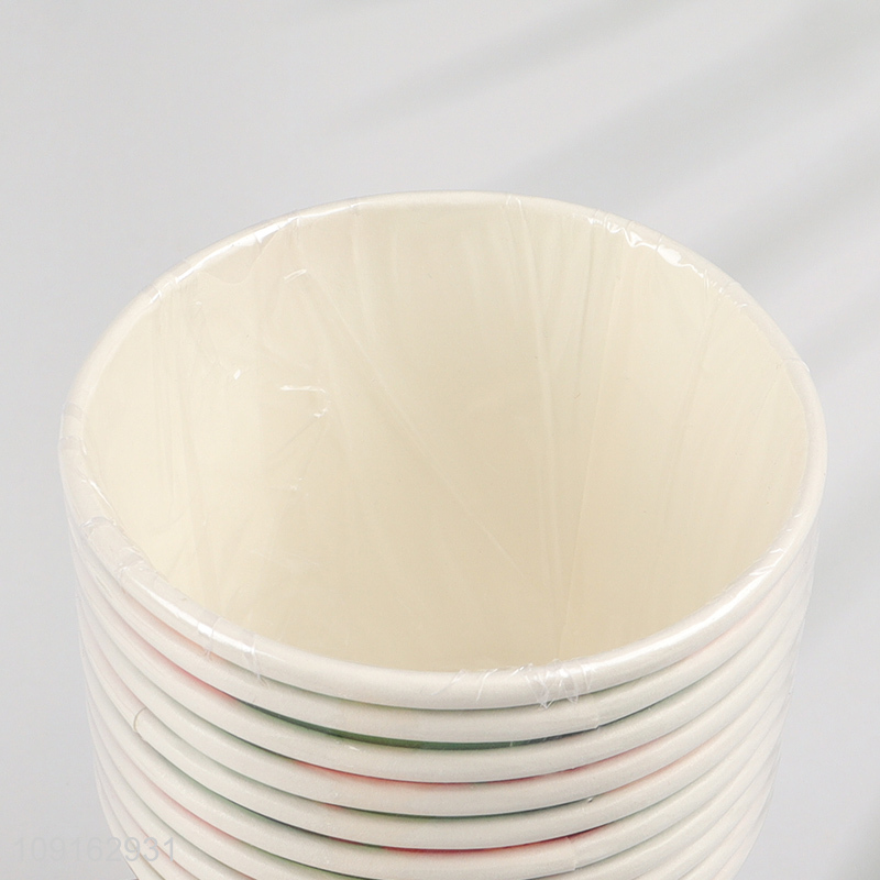New Arrival 10 Pieces 9 oz Disposable Paper Cups Christmas Party Paper Cups