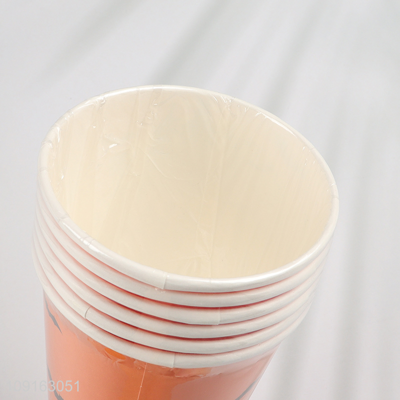 New Arrival 10 Pieces 9 oz Disposable Paper Cups Halloween Party Paper Cups
