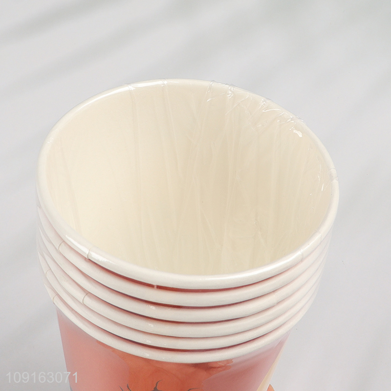 Good Quality 10 Pieces 9 oz Disposable Paper Cups Halloween Party Treat Cups