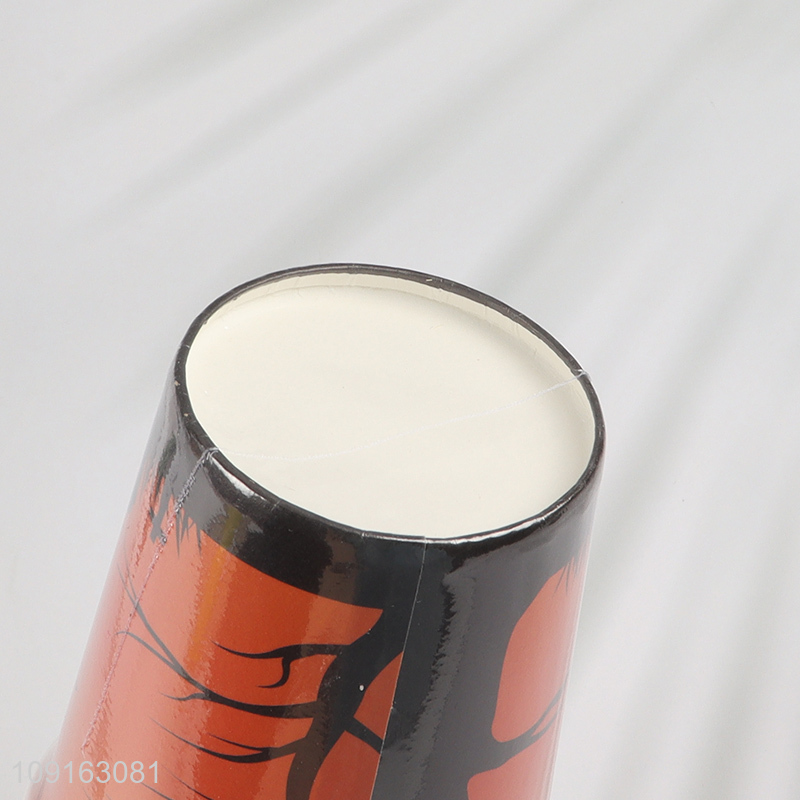 High Quality 10 Pieces 9 oz Disposable Halloween Paper Cups for Coffee Juice