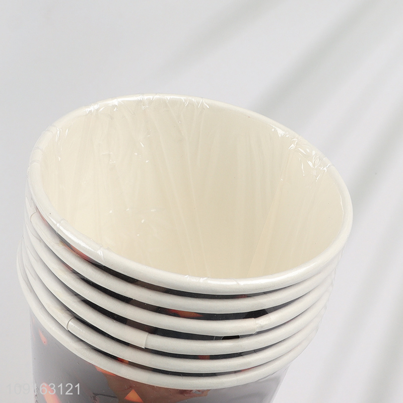 Factory Price 10 Pieces 9 oz Halloween Party Paper Cups Paper Coffee Cups