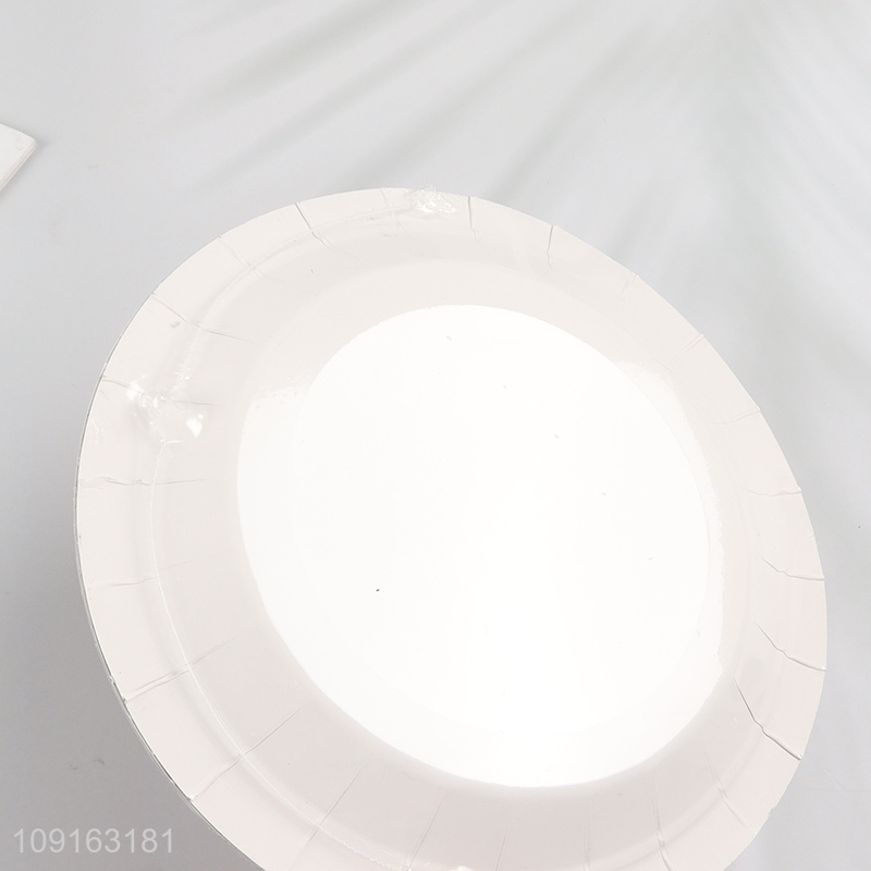 Hot Selling 10 Pieces 7 Inch Disposable Halloween Party Paper Plate Dessert Plates