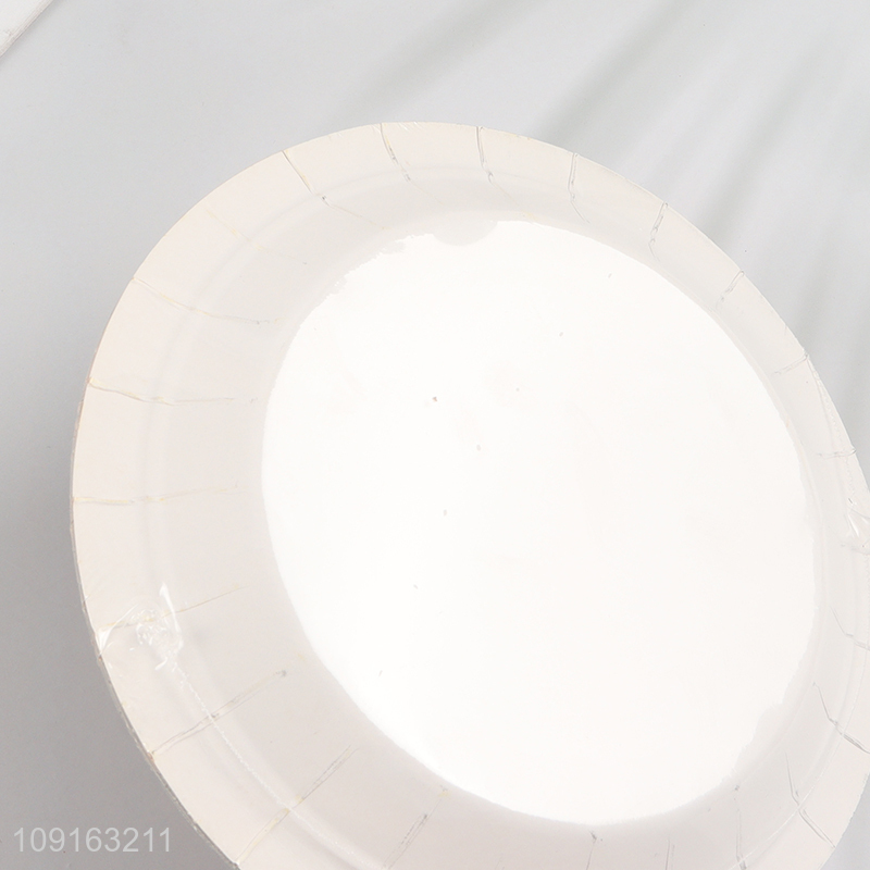 New Product 10 Pieces 7 Inch Disposable Halloween Plates Paper Cake Dessert Plates