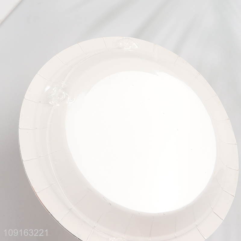 High Quality 10 Pieces 7 Inch Disposable Halloween Party Paper Plates for Appetizers