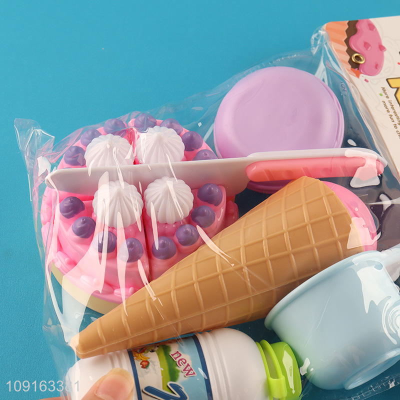 Factory price dessert series pretend play set toys kitchen toys for sale