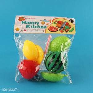 Most popular fruit series pretend play set toys kitchen toys for kids