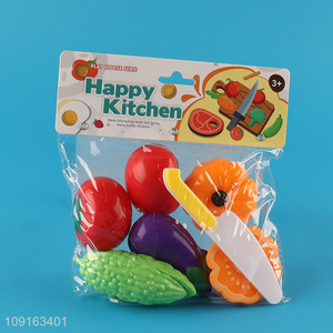 Top selling vegetable series pretend play set toys kitchen toys wholesale