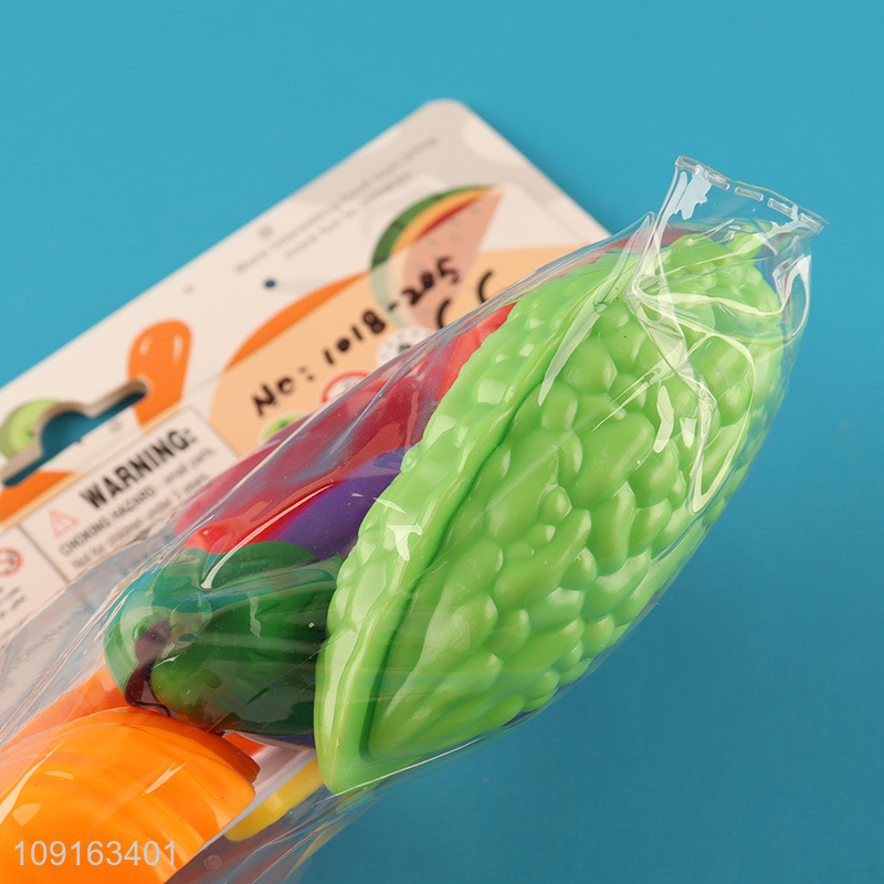 Top selling vegetable series pretend play set toys kitchen toys wholesale