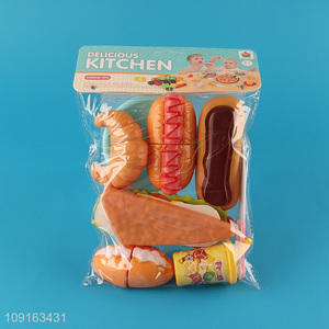 Good price children pretend play set toys kitchen toys kit for sale