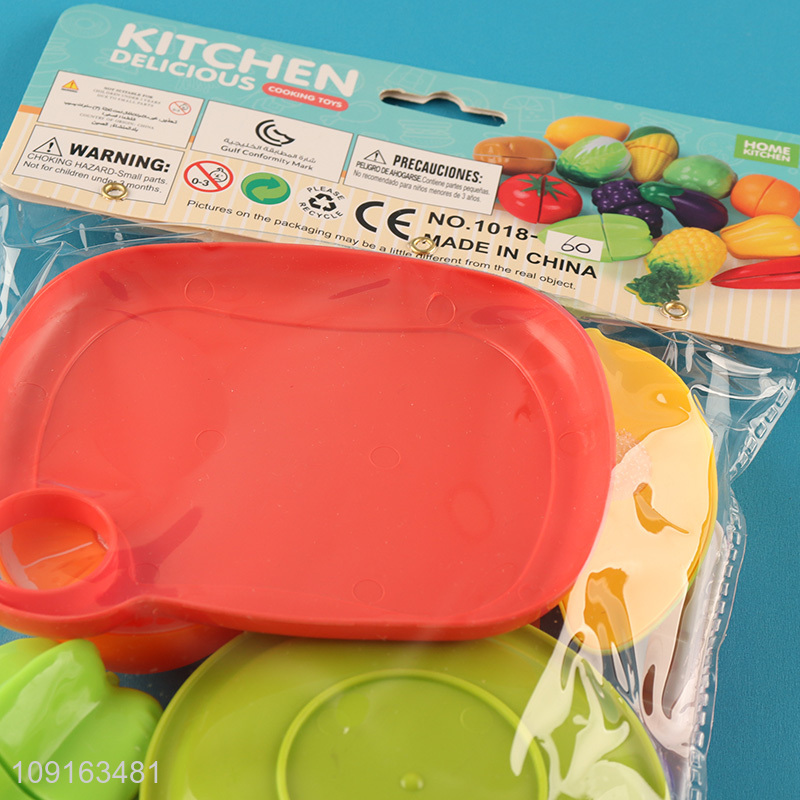 Good selling children creative pretend play set toys fruits toys
