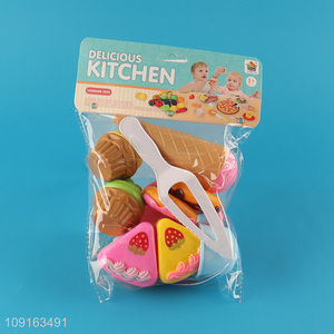 Hot selling dessert series children pretend play set toys