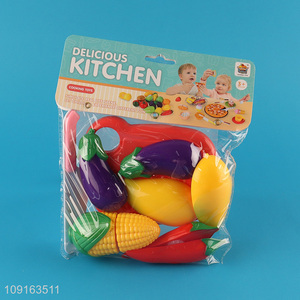 Low price fruit series pretend play set toys cutting fruits toys