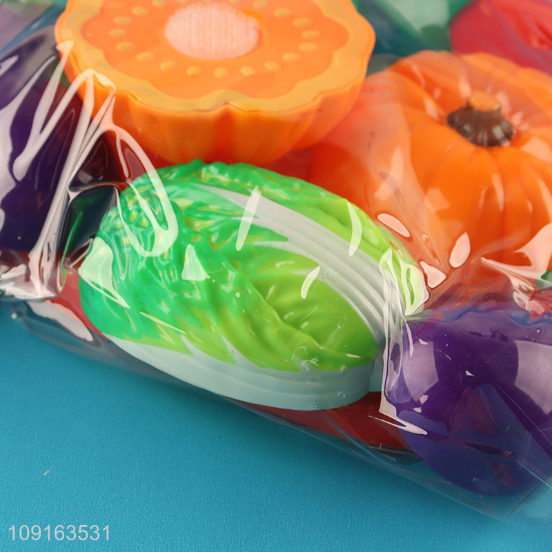 Top quality kids pretend play set toys vegetable cutting toys for sale