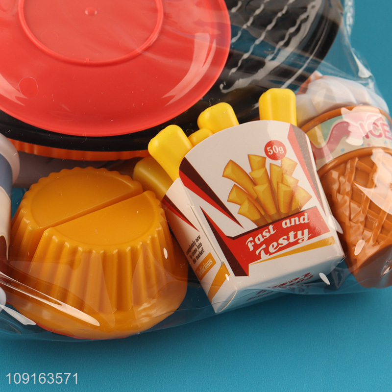 Good quality pizza series kids pretend play set toys food cutting toys