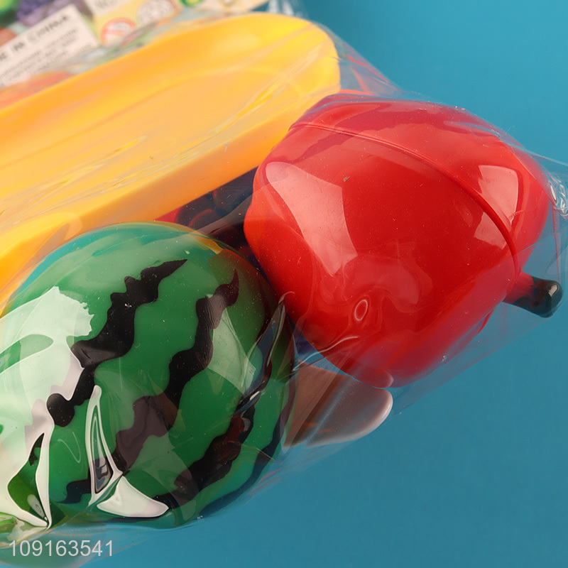 China wholesale kids pretend play set toys food cutting toys