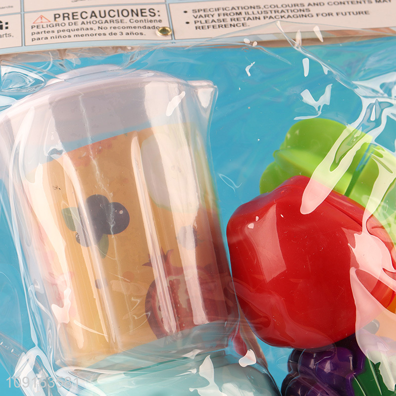 Most popular creative kids kids pretend play set toys fruit juicer toys