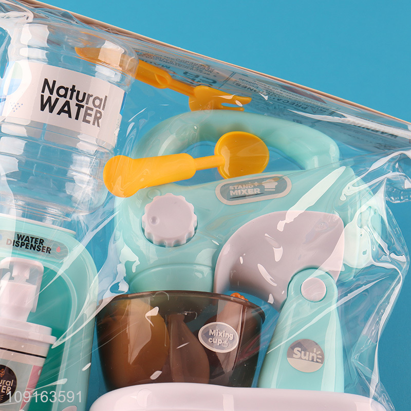 Low price children kids pretend play set toys kitchen appliance toys