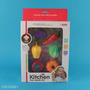Top products children pretend play set toys food cutting toys for sale