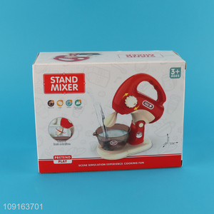 Factory direct sale kitchen pretend play set toys stand mixer toys