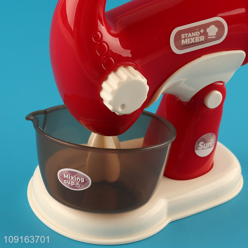 Factory direct sale kitchen pretend play set toys stand mixer toys