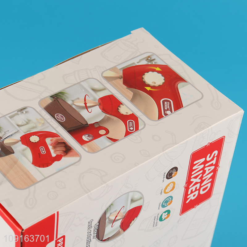 Factory direct sale kitchen pretend play set toys stand mixer toys