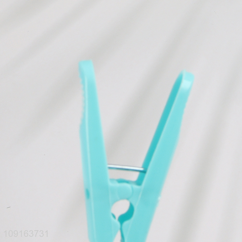 Good Quality 24PCS Heavy Duty Plastic Clothes Pegs Clothespins for Craft