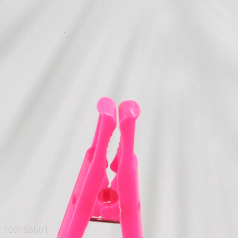 Factory Supply 24PCS Colorful Plastic Clothes Pegs Non-Slip Washing Line Clips